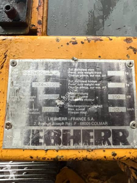 Excavator Liebherr