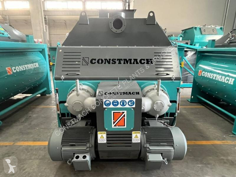 Betong Constmach Double Shaft Concrete Mixer...