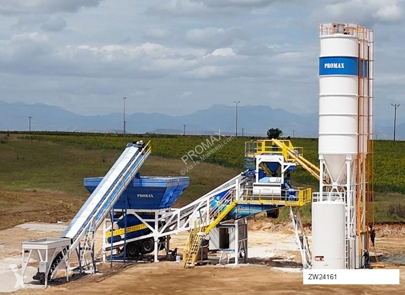 Beton Mobile Concrete Batching Plant M120-TWN...