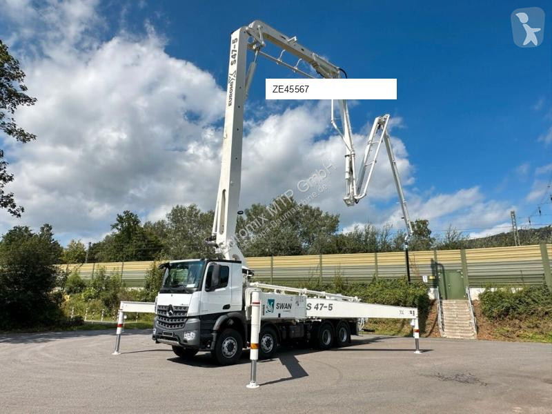 Beton Mercedes 5 4142 8x4 SWAN TSP 47-5 160RZ (...