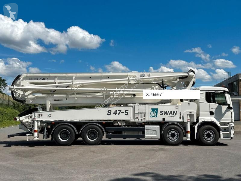 Camion Volvo FMX 500 8x4 SWAN 47m Betonpumpe...