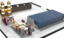 hormigón unidad de producción de productos de hormigón nuevo