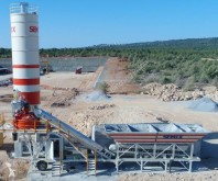 Semix Mobile 60 m3/h Concrete Batching Plant