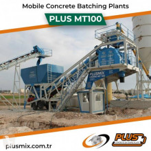 Plusmix MOBILE CONCRETE PLANT MT100-SNG impianto di betonaggio nuovo