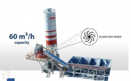 Új betonozó üzem Semix Mobile 60S4 Concrete Batching Plant