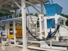 Unità di produzione di manufatti in cemento usato