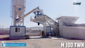 Promaxstar Mobile Concrete Batching Plant M100-TWN (100m3/h)