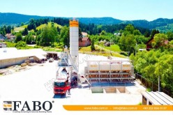 Fabo FABO CENTRALE A BETON COMPACT DE 110 M3/H NOUVEAU PROJET TYPE A BANDE betonový agregát nový
