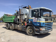 Hormigón Scania 460 w/ Secmair Sprayer and Bruleur Franklin Asphalt Heater bomba de hormigón usado