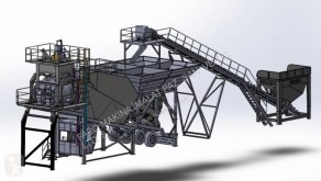 Fabo TURBOMIX-60 MOBILE CONCRETE MIXING PLANT neue Betonmischanlage