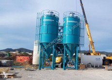 Hormigón Constmach 50 TONNES CAPACITY CEMENT SILO, READY FROM STOCK planta de hormigón nuevo