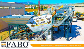 Fabo BEST CONCRETE PLANT EVER MADE TURBOMIX-60 READY ON STOCK NOW neue Betonmischanlage