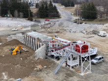 Hormigón planta de hormigón Constmach 120 m³/h MOBILE CONCRETE PLANT WITH HORIZONTAL TYPE MOBILE CEMENT SILO