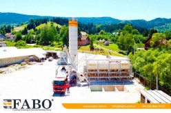 Fabo FABO CENTRALE A BETON COMPACT DE 110 M3/H NOUVEAU PROJET TYPE A GODET impianto di betonaggio nuovo
