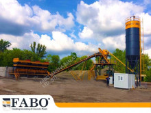 Hormigón Fabo 75m3/h STATIONARY CONCRETE MIXING PLANT planta de hormigón nuevo