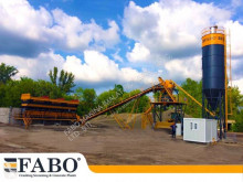 Fabo 75m3/h STATIONARY CONCRETE MIXING PLANT бетонов възел нови