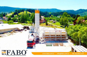 Centrale à béton Fabo CENTRALE A BETON COMPACT DE 110 M3/H NOUVEAU PROJET TYPE A GODET
