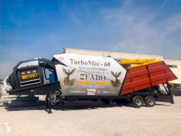 Fabo TURBOMIX-60 MOBILE CONCRETE BATCHING PLANT | READY IN STOCK betonownia nowe