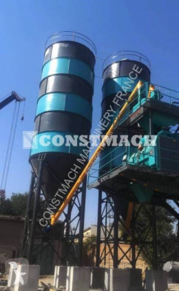 Constmach Silo à ciment boulonné CS-200 | Silo de stockage de ciment de 200 tonnes centrale à béton neuve