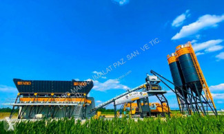 Hormigón Fabo COMPACT-60 CONCRETE PLANT READY IN STOCK 60 M3/H planta de hormigón nuevo