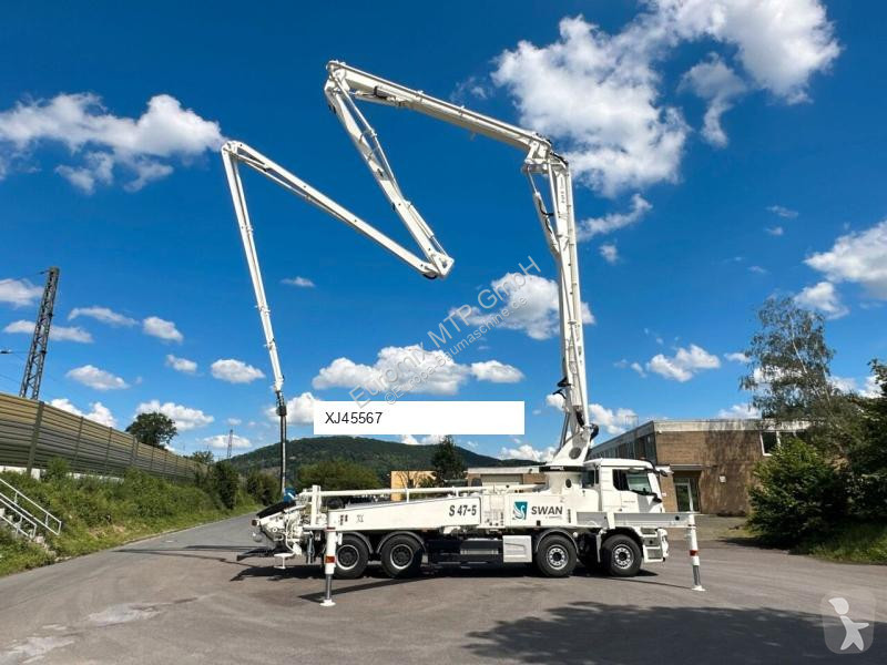 Béton Volvo FMX 500 8x4 SWAN 47m Betonpumpe...