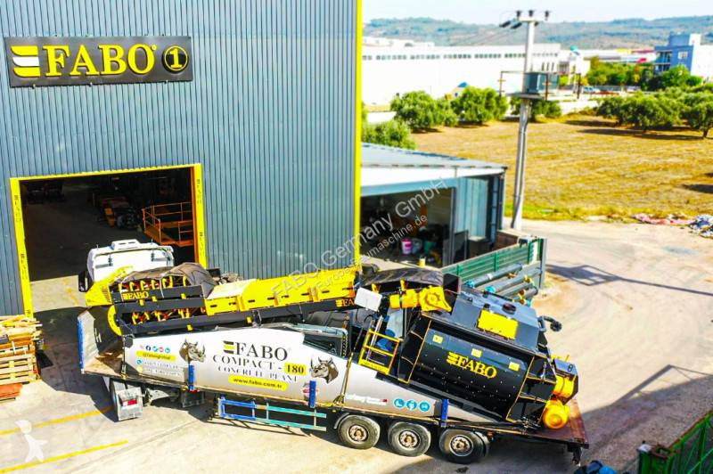 Beton Fabo  180 m³/h Kompakte Betonmischanlage