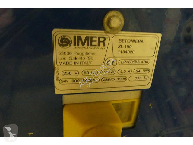 Техника для бетона Imer ZL-190