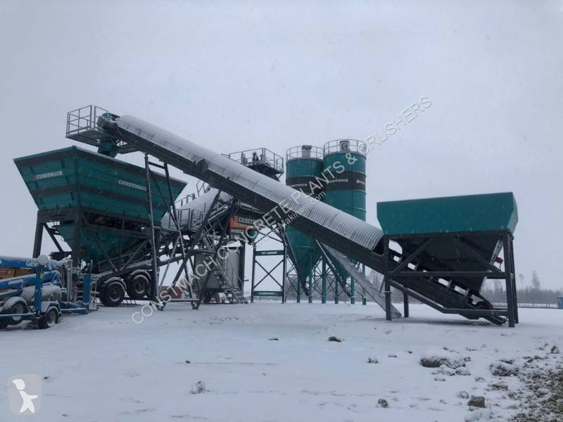 Beton Constmach 100 m³/h Mobile Concrete...