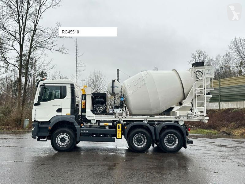 Beton  Abrollkipper Fahrmischer Aufbau