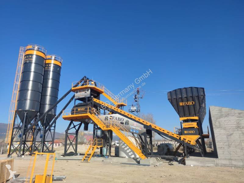 اسمنت Fabo  120 m³/h Kompakte Betonmischanlage
