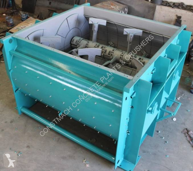 Betong Constmach Double Shaft Concrete Mixer...