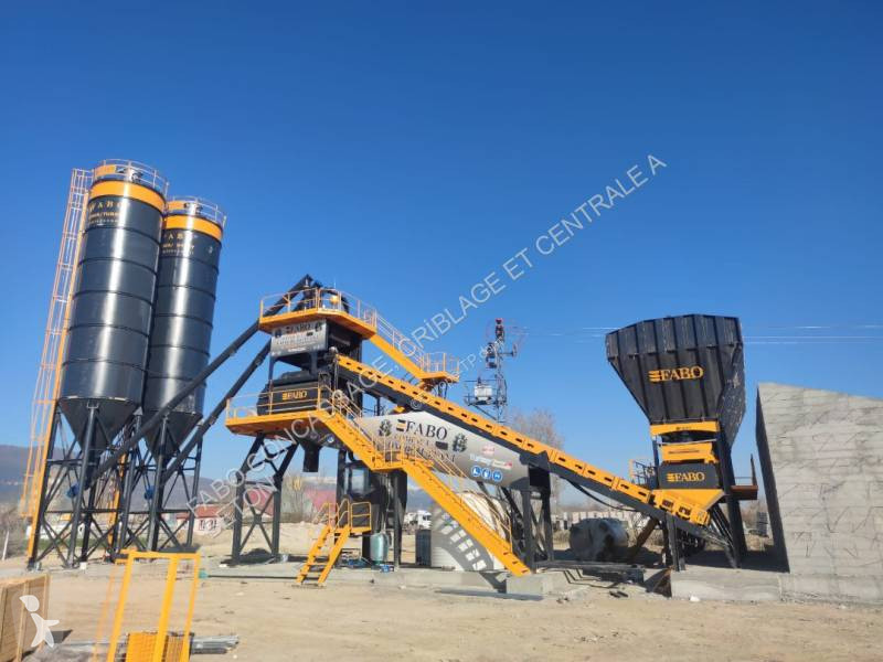 Beton Fabo  CENTRALE À BÉTON COMPACTE DE 120 M3/H