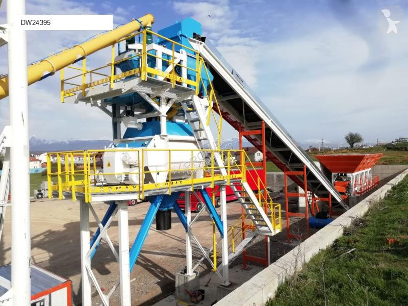 اسمنت  100 m3/s Stationary Concrete Batching...