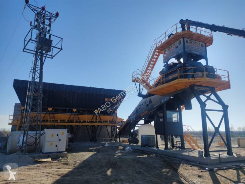 اسمنت Fabo  120 m³/h Kompakte Betonmischanlage