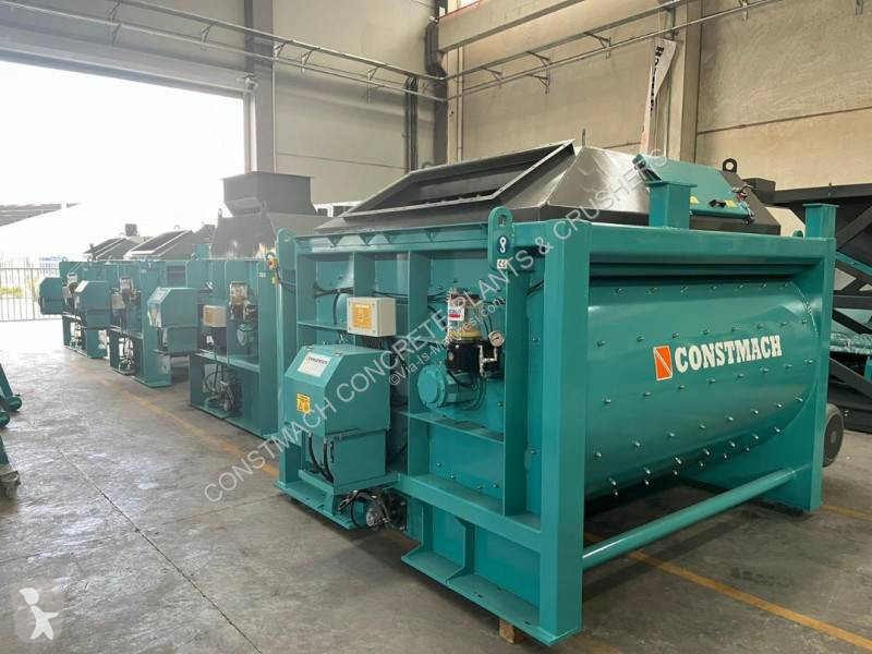 Betong Constmach Double Shaft Concrete Mixer...