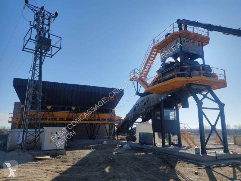 Beton Fabo  CENTRALE À BÉTON COMPACTE DE 120 M3/H