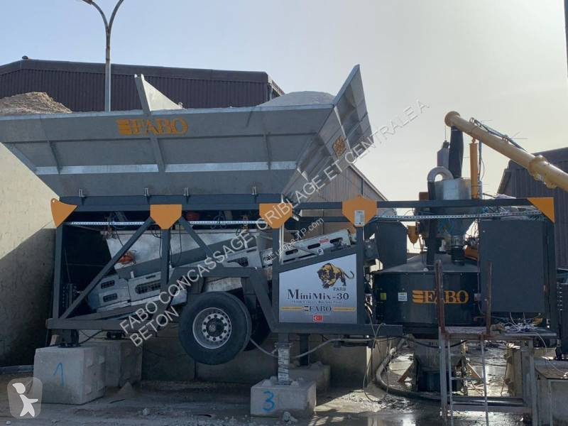 اسمنت Fabo  MINIMIX-30M3/H MINI CENTRALE À...