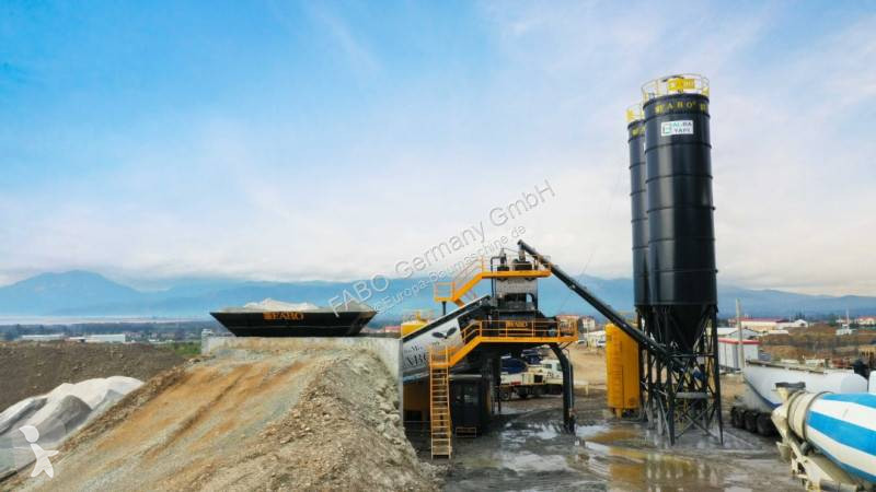 Beton Fabo  Turbomix-100 Mobile Betonmischanlage