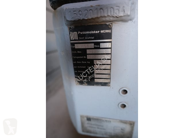 Betong Putzmeister Mixokret M3153