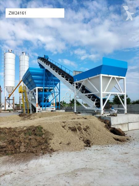 Beton  Mobile Concrete Batching Plant M120-TWN...