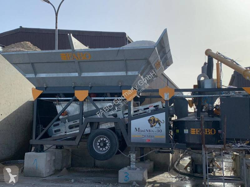 Beton Fabo  Mobile Betonmischanlage,...