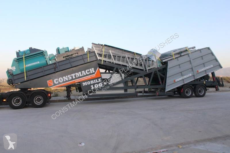Beton Constmach 100 m³/h Mobile Concrete...