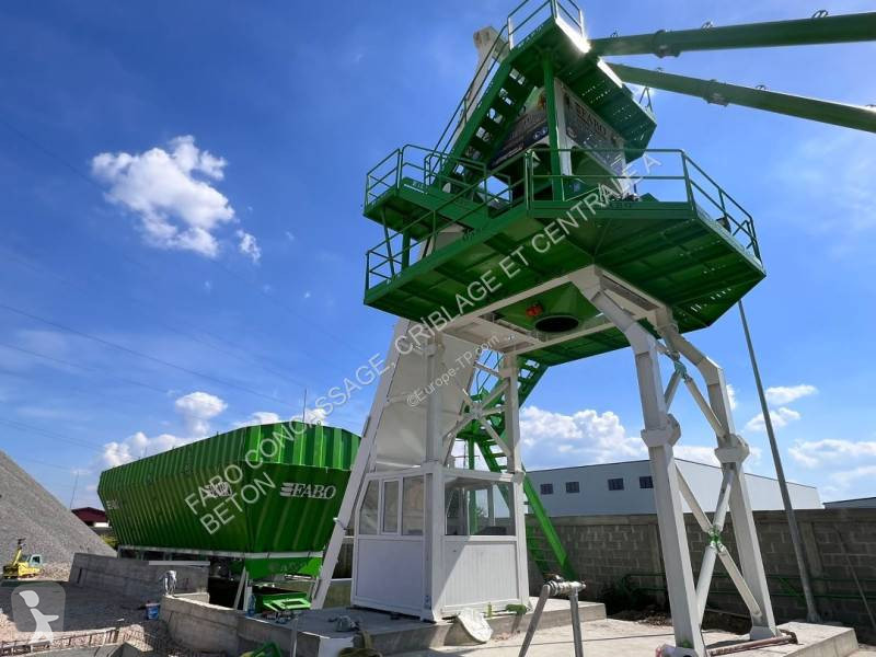 Betong Fabo  110 m³/h Compact Concrete Batching...