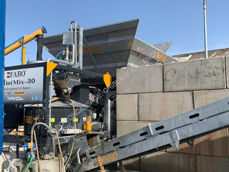 Beton Fabo  MINIMIX-30M3/H MINI CENTRALE À...