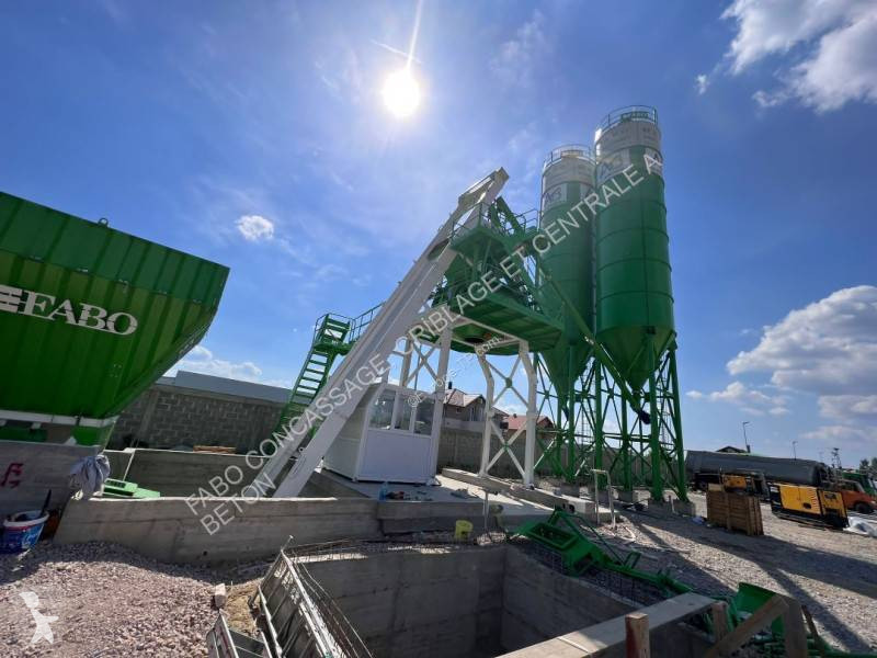 Beton Fabo  CENTRALE À BÉTON COMPACTE DE 110 M3/H