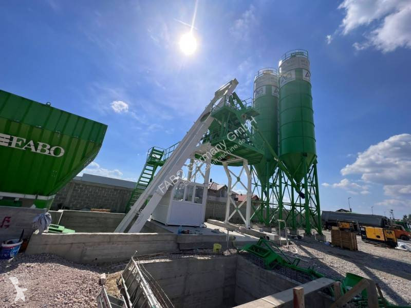 اسمنت Fabo  110 m³/h Kompakte Betonmischanlage