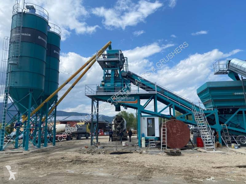 Beton Constmach 100 m³/h Mobile Concrete...