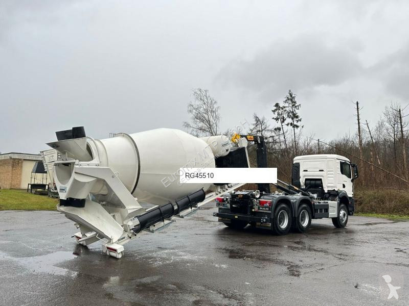 Beton  Abrollkipper Fahrmischer Aufbau