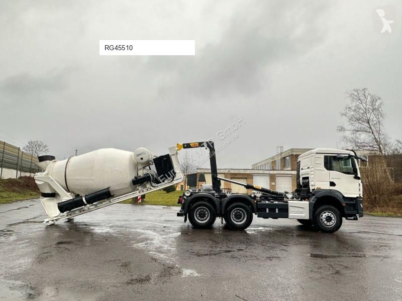 Beton  Abrollkipper Fahrmischer Aufbau