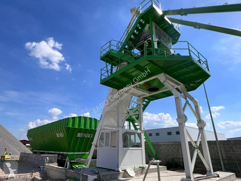 اسمنت Fabo  110 m³/h Kompakte Betonmischanlage